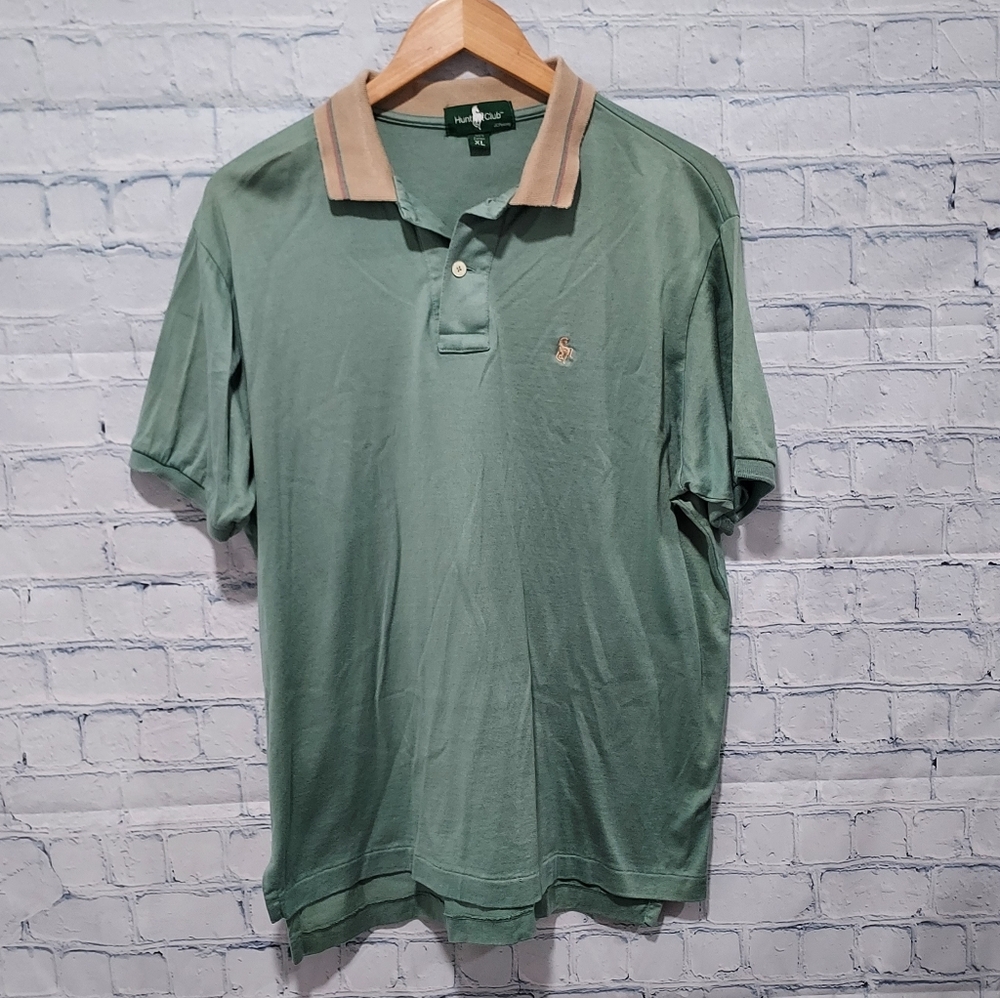 JC Penny Hunt Club Mens XL Vintage Polo 90s 80s Preppy Casual
